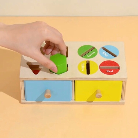 Montessori Wooden Drawer Boxes for Kids Boys & Girls Preschool Teaching Aids. - Picture 3 of 11